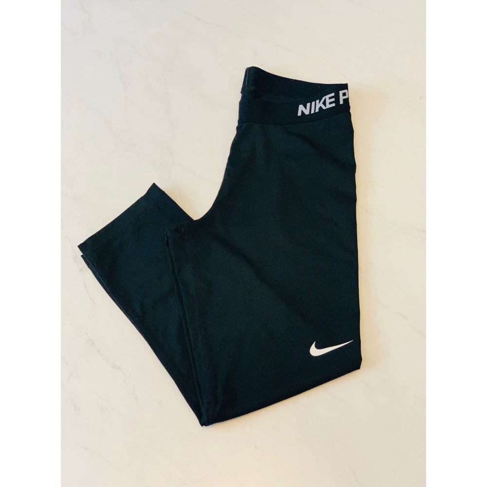 Nike Pro Cool Dri-Fit Training Capri Legging Black - Picture 2 of 4